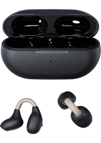 Kemik Iletimli Tws 5.0 Kablosuz Bluetooth Kulak Klipsi Kulaklık (Yurt Dışından)