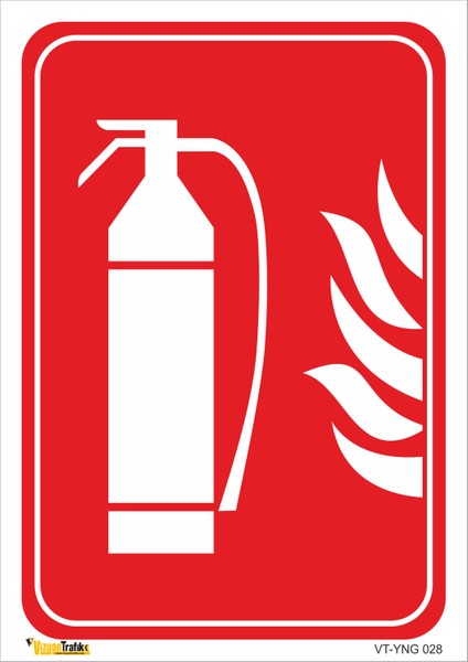 Yangın Battaniyesi Piktogramı - Isg Levhası 15X21 cm Sticker