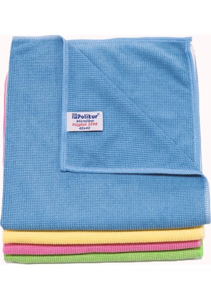 Kuşgözü Mikrofiber Genel Temizlik Bezi KARMA 12 Adet