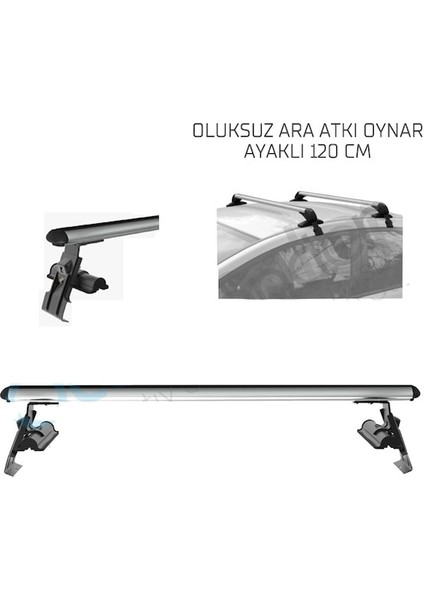 Citroën C3 Tavan Çıtası Port Bagaj Tavan Bagajı Oluksuz Tavan Çıtası