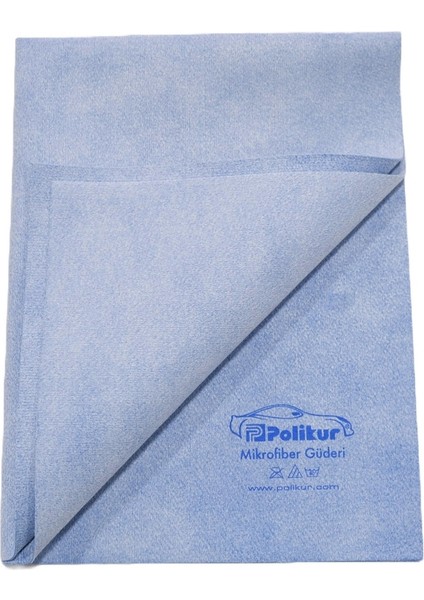 Mikrofiber Güderi Kurulama Bezi (Mavi) 3 Adet