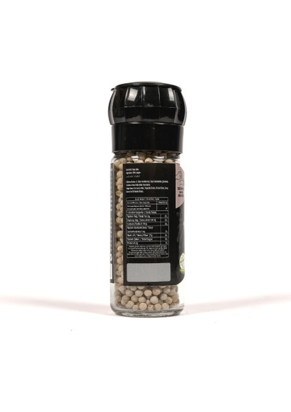 Beyaz Biber (Cam Değirmen Kapak) 60 gr fiyatları
