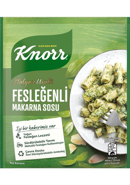 KNORR FESLEĞENLİ MAKARNA SOSU 50G