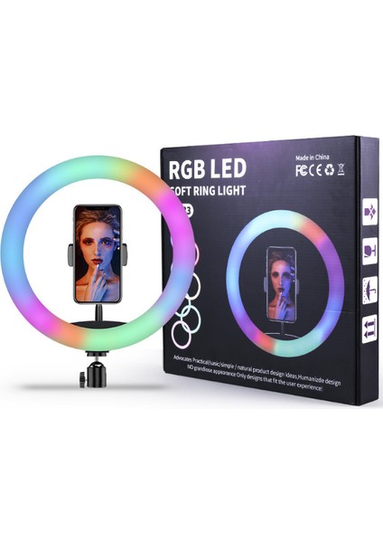 Rgb Mj-26 Işıklı Telefon Tutucu Ring Light fırsatları