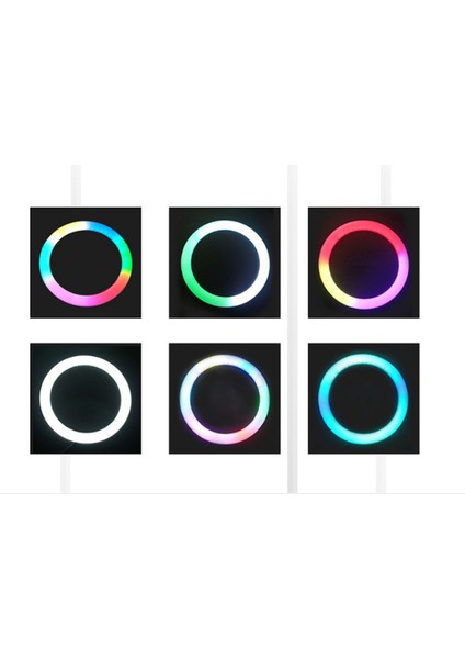 Rgb Mj-26 Işıklı Telefon Tutucu Ring Light indirimleri