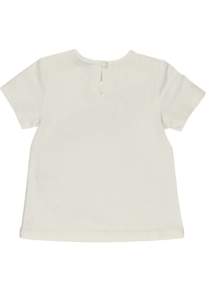 Kız Bebek Fırfır Detaylı T-Shirt fiyatları