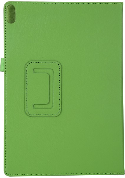 Lenovo Için 4 10 Plus (TB-X704) / Sekme 4 10 (TB-X304) Litchi Doku Kılıfı Yeşil (Yurt Dışından) modelleri