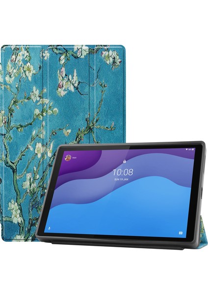 Lenovo Tab M10 Hd 2nd Gen TB-X306 Boyalı Desen Kılıf Kayısı Çiçeği (Yurt Dışından) fiyatları