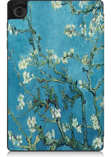 Lenovo Tab M10 Hd 2nd Gen TB-X306 Boyalı Desen Kılıf Kayısı Çiçeği (Yurt Dışından) modelleri