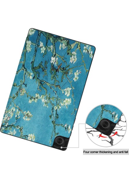 Lenovo Tab M10 Hd 2nd Gen TB-X306 Boyalı Desen Kılıf Kayısı Çiçeği (Yurt Dışından) fırsatları