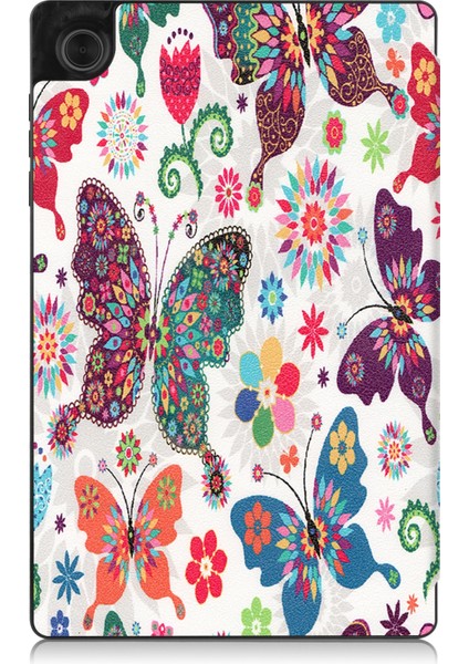 Lenovo Tab M10 Hd 2. Gen TB-X306 Boyalı Desen Kılıfı Renk Kelebek (Yurt Dışından) modelleri