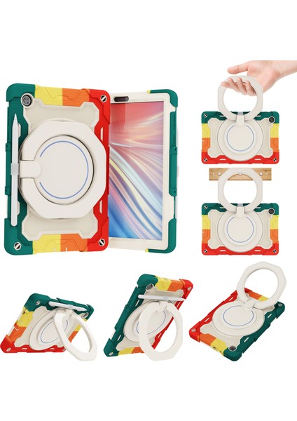 Silikon + Pc Kılıfı Lenovo M10 Hd Gen 2 X306 Renkli Kırmızı (Yurt Dışından) fiyatları