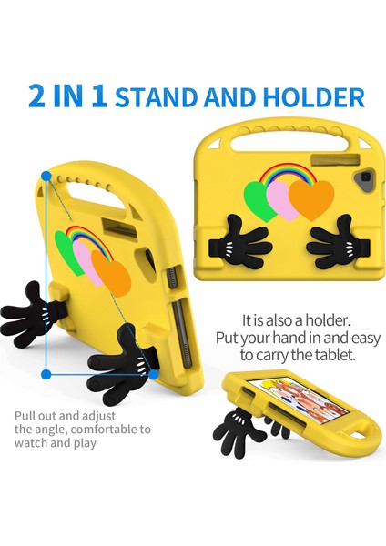 Lenovo Tab M10 Için Palm Tutucu Tablet Kılıfı (Yurt Dışından) fiyatları