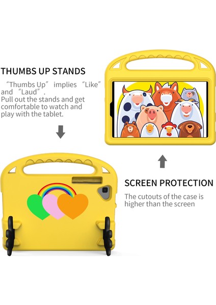 Lenovo Tab M10 Için Palm Tutucu Tablet Kılıfı (Yurt Dışından) fırsatları