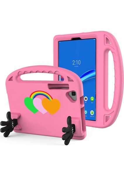 Lenovo Tab M10 TB-X306F / X306X Pembe Için Palm Tutucu Tablet Kılıfı (Yurt Dışından)
