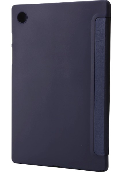 Lenovo Tab M10 Için Deri Kılıf. 10.6 3. Gen 2022 Koyu Mavi (Yurt Dışından)