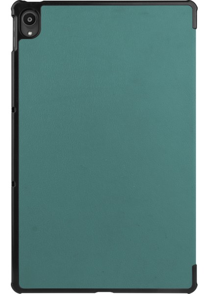 Lenovo Için P11 (TB-J606F) Deri Çantası Koyu Yeşil (Yurt Dışından) fırsatları