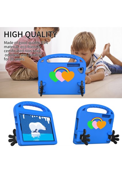 Lenovo Tab M10 Için Palm Tutucu Tablet Kılıfı Plus Mavi (Yurt Dışından) modelleri