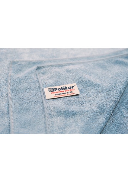 Premium Oto Mikrofiber Kurulama Bezi Mavi 12 Adet fiyatları