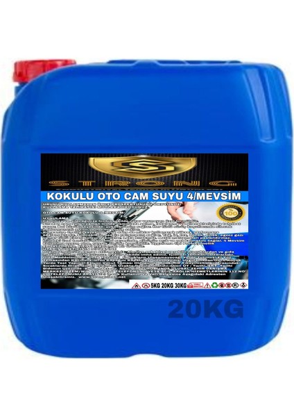 Kokulu Oto Cam Suyu 20KG