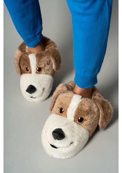 Hayvanlı Panduf Ev Ayakkabısı Ses Yapmaz Taban fırsatları