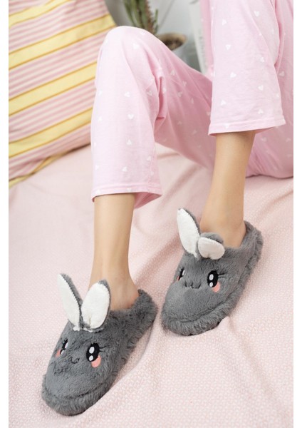 Pofuduk Hayvan Figürlü Panduf Kadın Ev Teliği