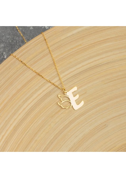 925 Ayar Gümüş Kanatlı Harf Kolye fiyatları