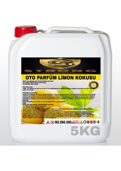 Oto Parfüm Limon 5kg