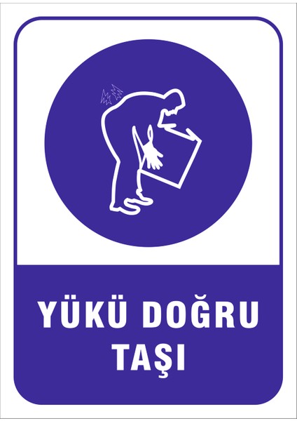 Yükü Doğru Taşı Levhası 15X21 cm 3 mm Dekota