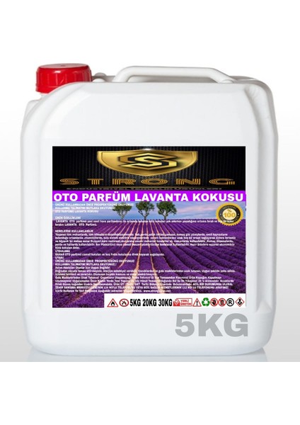 Oto Parfüm Lavanta 5kg