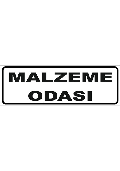 Malzeme Odası Levhası 10X30 3 mm Dekota
