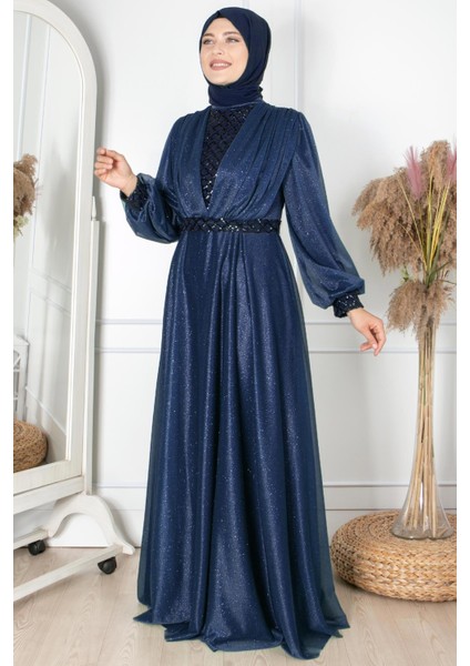 Eda Abiye Lacivert FHM872