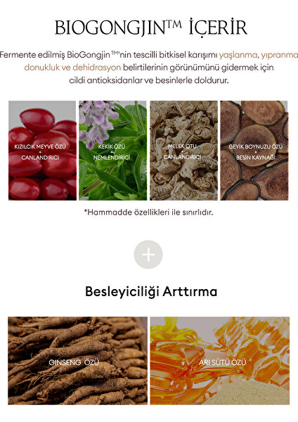 Yıpranmış Cildi Besleyen, Elastik Görünüme  Esans Chogongjın Geumsul Jin Boosting Essence