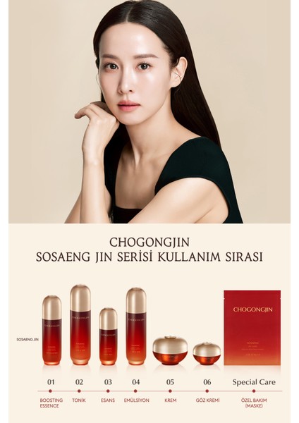 Oryantal Bitkisel Içerikli  Boosting Essence Chogongjın Sosaeng Jin Boosting Essence