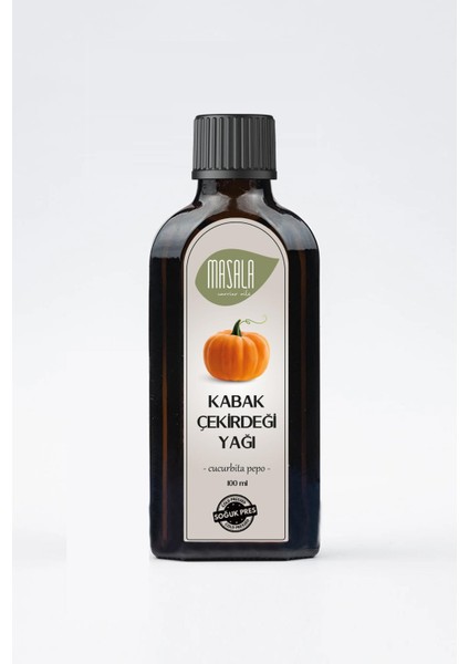 Kabak Çekirdeği Yağı Soğuk Pres 100 ml