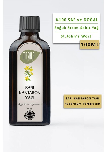 Sarı Kantaron Yağı Binbirdelik Otu Yağı 100 ml