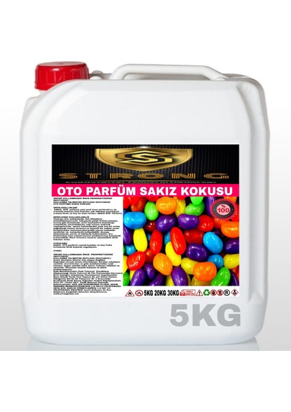 Oto Parfüm Sakız 5kg
