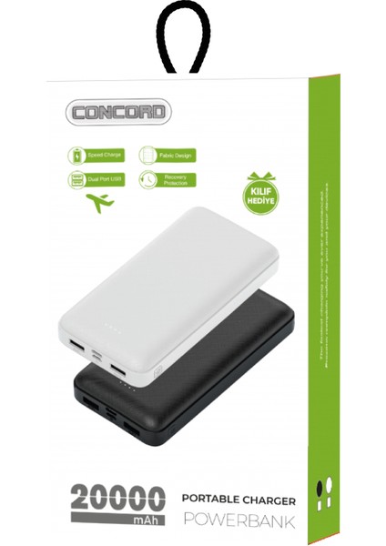 C-117 20000 Mah Powerbank