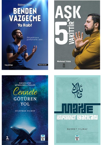 Benden Vazgeçme Ya Rab / Aşk 5 Vakittir / Cennete Götüren Yol / Maide