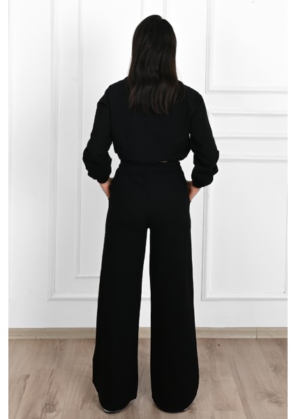 Kadın Ispanyol Paça Eşofman Takımı 3677-23 fırsatları