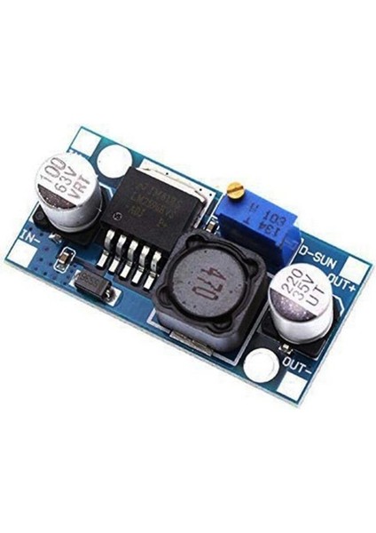 Sanec LM2596HVS Dc Kademeli Ayarlanabilir Modül 3A 4.5V~53V
