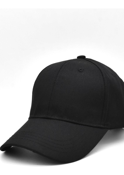 Pamuklu Beyzbol Şapka Cırtlı Flex Cap | Siyah Bej 2li Paket modelleri