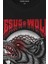 Jesus Wolf Kurt Kafası Kırmızı Baskılı Tişört Unisex T-Shirt10 2