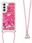 For Samsung Galaxy S23 Için Yb Quicksand Serisi-4 Plus Clear Sparkle Hareketli Quicksand Case Yumuşak Tpu Koruyucu Telefon Kapağı Lanyard ile (Yurt Dışından) 2