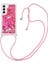 For Samsung Galaxy S23 Için Yb Quicksand Serisi-4 Plus Clear Sparkle Hareketli Quicksand Case Yumuşak Tpu Koruyucu Telefon Kapağı Lanyard ile (Yurt Dışından) 3
