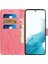 For Samsung Galaxy S23 Için Pu Pu Deri Stand Cüzdan Kılıfı Çiçek Kelebekleri Manyetik Toka Telefon Kapağı (Yurt Dışından) 2