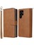 For Samsung Galaxy S23 Için Ultra Eller Serbest Stand Cüzdan Telefon Flip Case Pu Deri Manyetik 9 Kart Tutucu Yuvaları Zipper Cep Kapağı Kayışla (Yurt Dışından) 1