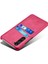 For Samsung Galaxy S23 Çift Kart Yuvaları Pu Deri Kaplamalı Pc Kapak Yumruğu Geçirmez Koruyucu Telefon Kılıfı (Yurt Dışından) 3