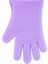 SL25 Lila Renk Beş Parmak Eldiven 3