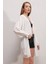 5882 Salaş Kimono - Beyaz 2